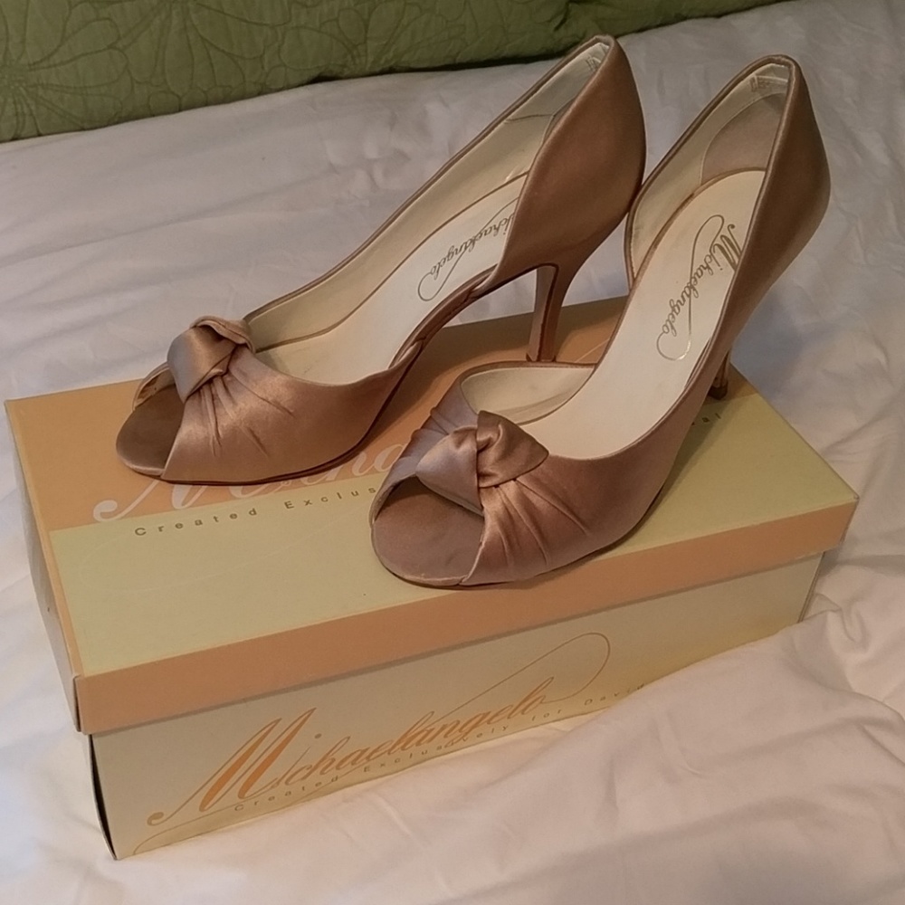 Gold heels
